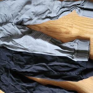 Stylish Gray and Black Joggers